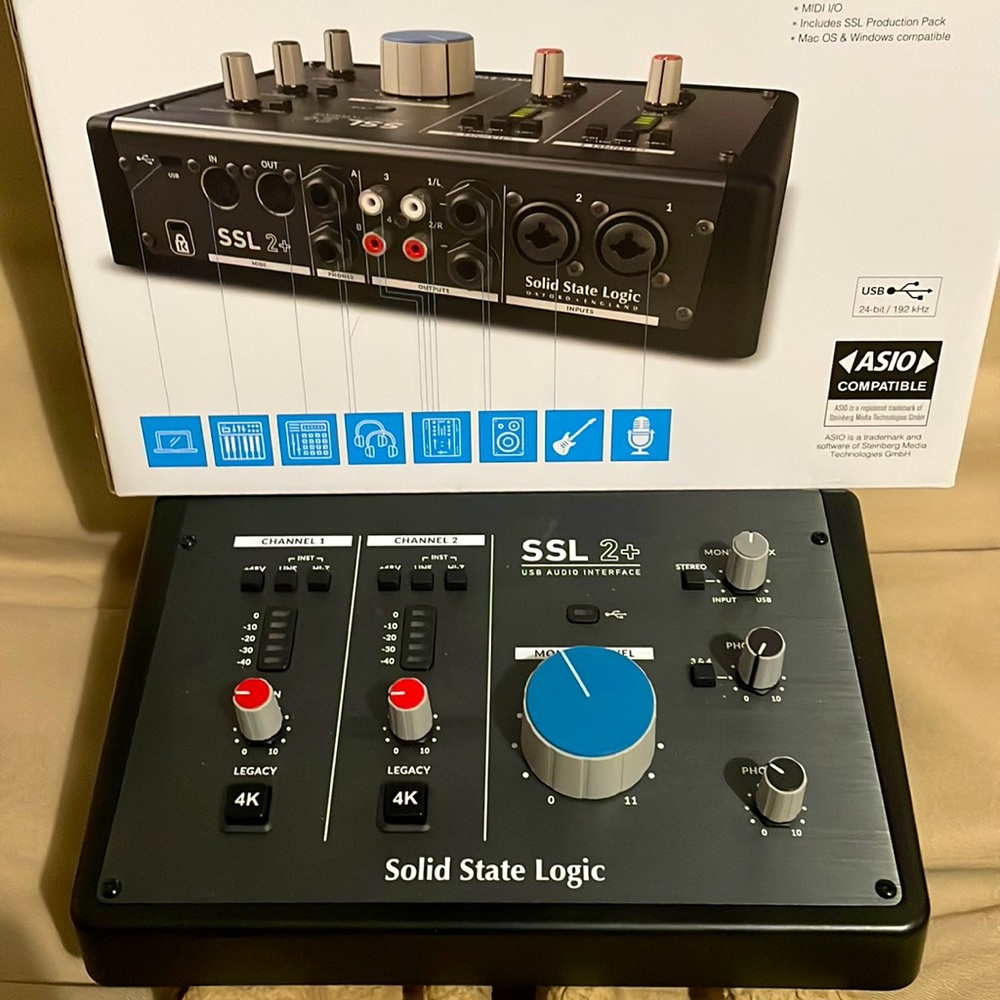 SSL 2+ audio interface